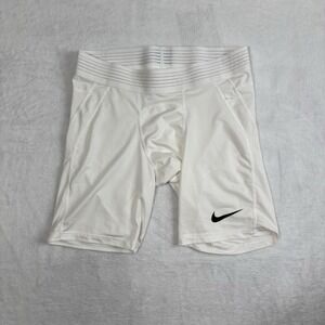 Nike Pro White Athletic White Shorts Activewear Womens' Legging Women's XL
